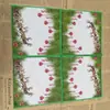 Servilletas Desechables Estilo Reno Navideño Disponibles de Fábrica y Se Pueden Enviar en una Sola Pieza