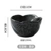 Tigela pequena de sorvete japonesa famosa na Internet, sorvete raspado, pudim de iogurte, tigela de sorvete contínua, tigela de cerâmica para sobremesa, gelo em pó