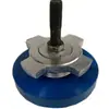 Almohadilla Amortiguadora para Máquina Herramienta Pie Amortiguador de Vibraciones de Hierro Pie de Nivelación Ajustable Redondo Ajustable Máquina de Moldeo por Inyección CNC Pie de Máquina de Alta Resistencia