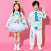 Disfraces de Cheerleading para Niños, Disfraces para Actuaciones de Coro de Danza de Jardín de Infancia, Uniformes de Entrada para Reuniones Deportivas de Estudiantes de Primaria