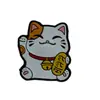Novo Amortecedor de Raquete de Tênis Gato da Sorte Pronto para Usar Amortecedor de Raquete de Tênis de Silicone Acessórios de Raquete Desenho Animado
