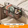 Esenciales para dormitorio: cesta colgante de mesita de noche, estante de almacenamiento para cabecera de cama, solución de almacenamiento de gran capacidad sin perforaciones para dormitorios en literas para snacks