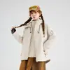 Chaqueta tres en uno del mismo modelo de Luotuo para hombre, carcasa rígida impermeable y cortavientos, adecuada para mujeres menudas, chaqueta deportiva para exteriores y montañismo