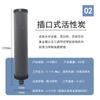 Yikai Steve Núcleo Cerámico Neutro de 10 pulgadas Enchufe Inserción Cerámica Carbón Activado Filtro Elemento Purificador de Agua Doméstico de Escritorio