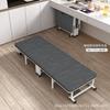 Atacado de fábrica cama dobrável de escritório de quatro dobras cama de solteiro cama simples para casa cama de acampamento cama para pausa para o almoço cama reclinável