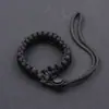Pulsera de Supervivencia para Exteriores Cámara en la Muñeca Cuerda Trenzada de Paracord Colgante en la Muñeca Universal Trenzada de Paracord Hecho a Mano Decoración DIY
