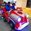 Lugar pintoresco tractor de granja coche de choque puesto cuadrado coche eléctrico para padres e hijos coche de cuatro ruedas todoterreno para césped
