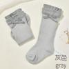 Calcetines Nuevos de Doble Aguja Sueltos de Princesa para Niños Calcetines para Bebés y Niños Calcetines con Lazo Venta al por Mayor