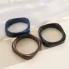 Pulseras Cuadradas de Resina con Gradiente Transfronterizas Europeas y Americanas con Diseño Exagerado y Único, Joyería de Alta Gama de Moda de Nicho