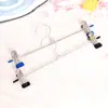 Clip Multifuncional para Pantalones de Acero Inoxidable, Clip Metálico Antideslizante para Cinturón, Clip para Falda, Percha para Ropa, Perchero Retráctil para Pantalones, Percha de Almacenamiento para Pantalones