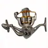 Carrete de Pesca Especial Carrete de Spinning Cabeza de Metal Tbs200 Sin Holgura Metal Ultra-Grande Carrete de Spinning de Largo Alcance Caña de Pesca Venta al por Mayor