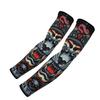 Mangas de Protección Solar de Verano para Motocicleta Harley, para Montar al Aire Libre, Montañismo, Protector de Brazo con Tatuaje, para Hombres y Mujeres, Mangas de Hielo de Seda para Pesca y Deportes