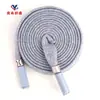 Corda de cós multicolorida com 1,2 cm de largura, cordão para chapéu casual, pontas com clipes de metal, cordão de cós reforçado para calças de moletom, DIY