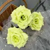 Rosa Diamante Simulada de Tres Cabezas Únicas, Flor de Rosa Simulada para Decoración de Bodas, Fotografía y Arreglos