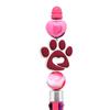 Série de Patas de Cachorro Transfronteiriça Contas de Borracha Macia Pvc Contas Soltas DIY Contas de Desenho Animado Acessórios Fofos