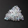 Novos acessórios de jóias diy contas soltas furos laterais contas hexagonais 4/6/8mm galvanizado cor pulseira acessórios de cabelo atacado