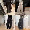 ¡Pantalones Plisados Estilo Coreano desde Guangzhou! Colección Otoño 2026, Buena Caída, Efecto Adelgazante, Pierna Recta, Pantalones Casuales Largos hasta el Suelo para Mujer