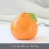 Vaso Cerâmico Artificial para Arranjo de Flores de Caqui Fruta Caqui Pequeno Recipiente para Presente de Casamento Hidropônico Caqui Caqui Desejoso Vaso para Flores Secas