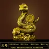Adornos del Zodiaco de Latón Rata, Buey, Tigre, Conejo, Dragón, Serpiente, Caballo, Cabra, Mono, Gallo, Perro, Cerdo de Latón Puro, Oficina en Casa