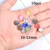 Amazon Transfronterizo Color Ab Arcoíris Facetado Cuentas Planas Grandes Accesorios para Joyería DIY Elemento Estrellado de Cristal