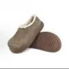Sandálias Birkenstock Matte de Cobertura Total Inspiradas em Celebridades para Mulheres, Adequadas para Regiões do Norte e do Sul, com Salto, Forradas de Lã, Quentes, Slip-On, Antiderrapantes, Sapatos Peludos