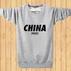 Suéter Espeso con Forro de Lana para Otoño e Invierno para Hombre Cuello Redondo Talla Grande Manga Larga Camiseta Cálida con Base de Lana Ropa para Hombre