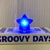 Luz de Noche de Estrella Portátil para Actuaciones de Festival, Luz de Atmósfera de Concierto de Estrella de Cinco Puntas Portátil, Adorno de Escritorio