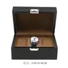 Caja de embalaje para relojes personalizada, caja de exhibición de relojes abatible de madera, se puede imprimir con logotipo, caja de almacenamiento de joyas, caja de cuero