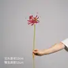 Flor Lisianthus para decoração de casamento, adereço de mão estilo antigo para fotografia, arranjo de flores artificiais