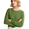 Nuevo Suéter de Punto de Cuello Redondo Otoño e Invierno para Mujer, Suéter Versátil y de Moda para Usar como Capa Base, Suéter Transfronterizo, Venta al por Mayor de una Pieza