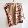 Bufanda jacquard estilo chino de flor de ciruelo y paisaje, tipo cachemira, para mujer, cálida y engrosada para otoño e invierno