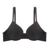 Sujetador Push-Up Básico Brillante para Mujeres con Senos Pequeños para que Parezcan Más Grandes, Sujetador de Disco para Senos, Aro de Acero Suave, Sujetador de Estilo Europeo y Americano