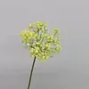 Flores Artificiales Amarillo-Verde para Arreglos en Jarrones de Tienda de Ropa, Vegetación Estilo Jardín de Monet, Materiales Florales para Paisajismo de Escaparates, Exportación