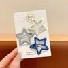 Pinza para el Cabello de Estrella para Niña Pequeña Pinza Lateral para Flequillo Nueva Colección Primavera y Verano Pinza Bb de Colores Adorno para el Cabello Lindo para Niños
