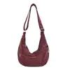 Bolsas vintage transfronterizas de nicho para mujer Otoño e Invierno 2026 nueva bolsa cruzada versátil de moda bolsa de hombro tipo albóndiga de moda