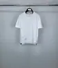 Ventas Directas de Fábrica Tb Nuevo Patrón de Verano Bordado Liso Cuello Redondo Manga Corta Camiseta Casual y Cómoda para Hombres y Mujeres