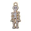 77 Halloween Ghost Festival Ghost Pumpkin Bat Funny Oil Drop Pingente DIY Alloy Jóias Acessórios de Vestuário