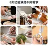 Tijeras Gruesas de Acero Inoxidable para Huesos de Pollo de Cocina, Abrebotellas, Tijeras para Cortar Pescado, Tijeras Grandes para Alimentos, Acero Inoxidable de Grado Alimenticio