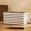 Cuaderno de Esterilla de Bambú A5 Impresión Personalizada de Logo Negocio Creativo Estilo Nacional Alto Valor Exquisito Cuaderno de Cuero Venta al por Mayor