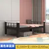 Litera cama litera de dos pisos cama de perfil dormitorio de estudiantes empleados cama de estructura de hierro habitación de alquiler de apartamento