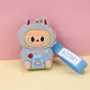 Cartera pequeña Labubu para niños de silicona, pequeño regalo, llavero, colgante, lindo regalito para máquina de garra, en stock