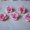 Simulación de pequeña rosa, cabeza de flor, bricolaje, pequeña rosa, flor de boda, planta de simulación, decoración de pared, flores falsas, fábrica al por mayor