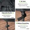 Funda para Muebles de Terraza Impermeable Resistente Gruesa Tela Oxford Funda para Muebles de Exterior Adecuada para Conjuntos de Mesa y Sillas de Exterior