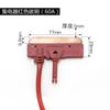 Colector de línea de contacto deslizante sin costuras JD-4/60A Grúa receptor de cuatro polos de tres etapas con escobillas de carbón de cobre alto