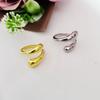 Anillo de gota de agua con abertura irregular, anillo sinuoso, anillo Europa y Estados Unidos, nuevo anillo transfronterizo, apertura ajustable