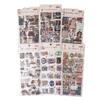 Saco de Adesivos Retro Era Moderna Personagem Pet Decoração Estilo Europeu Adesivo para Caderno de Anotações Adesivo para Caderno de Anotações Saco de Material DIY
