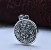 Plata de ley S925 Zaki Diosa Femenina de la Riqueza Zaki Carnero Colgante juego de palabras personalidad etiqueta retro colgante de collar Estilo Nacional