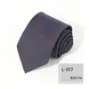Corbata Leer Nueva Serie Azul 8cm poliéster traje de negocios corbata jacquard corbata al por mayor fabricante en stock
