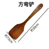 Cuchara de Madera con Forma de Ala de Pollo Pintada, Espátula Grande Antiadherente con Mango Largo, Espátula de Cocina para el Hogar, Cuchara Grande para Sopa, Utensilios de Cocina, Suministro al Por Mayor