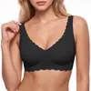 TK Amazon Sutiã de Gel Sem Costura Wireless Decote Profundo Push-up Respirável Lingerie Bonita nas Costas Sutiã Feminino Sem Costura